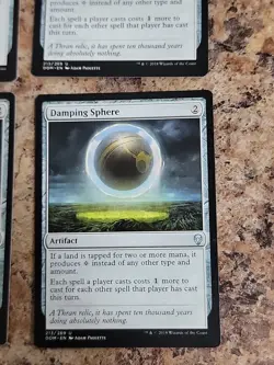 MTG 4x Damping Sphere Dominaria Modern Magic the Gathering Card x4 NM - Image 5