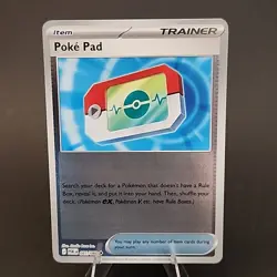 Pokemon TCG Card - Perfect Order - Item Poke Pad 081/088 - Reverse Holo - Mint - Image 1