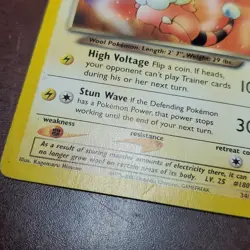 Pokemon Card - Dark Flaaffy Neo Destiny 34/105 Uncommon Non Holo MP/HP - Image 2