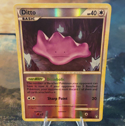 Pokemon Ditto 17/102 Basic Holo Shapeshifter English 2010 TCG Card - Image 1