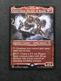 Goro-Goro, Disciple of Ryusei (Showcase) Kamigawa: Neon Dynasty Regular - Image 1