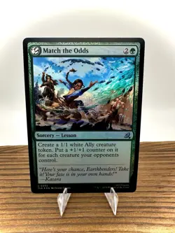 Match the Odds (TLE 0253) Foil. Avatar: The Last Airbender. Pack Fresh, MTG - Image 1
