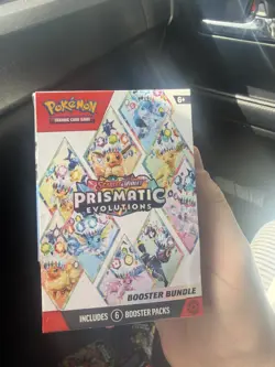 Pokemon TCG: S&V Prismatic Evolutions Booster Bundle (6pks) Factory Sealed - Image 1