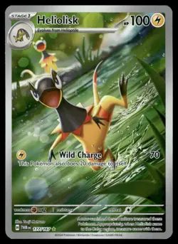 Pokemon Cards Heliolisk 177/167 Twilight Masquerade Illustration Rare NM - Image 1
