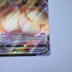 Pokemon TCG Eevee VMAX SWSH087 2021 Sword & Shield Black Star Promo Card - NM - Image 5