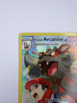 POKEMON HISUIAN ARCANINE TG08/TG30 LOST ORIGIN TRAINER GALLERY NM NEAR MINT - Image 3