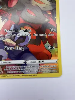 POKEMON HISUIAN ARCANINE TG08/TG30 LOST ORIGIN TRAINER GALLERY NM NEAR MINT - Image 5