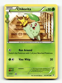 Generations: Radiant Collection #RC1/RC32 Chikorita Common Pokemon - Image 1