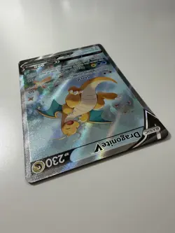 Pokemon Dragonite V Ultra Rare Alt Art Holo 192/203 SWSH07 Evolving Skies EN - Image 5