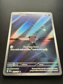 Pokemon: Cleffa Illustration Rare IR 202/197 Obsidian Flames - Image 2