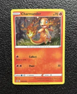 Pokemon TCG - Charmander SWSH092 - Black Star Promo - Cosmos Holo w/ SWIRL - Image 1