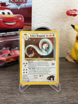 Erika's Dragonair - Pokemon Gym Heroes 4/132 LP/NM Swirl 💫 - Image 1