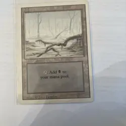1993 Magic the Gathering - Swamp - Land - Unlimited MTG - Image 3