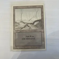 1993 Magic the Gathering - Swamp - Land - Unlimited MTG - Image 4