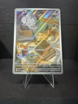 Pokemon Espurr IR Illustration Rare Full Art Near Mint Perfect Order 095/088 - Image 1