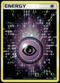 Pokemon Psychic Energy Holo Rare Emerald 105/106 NM Holo - Image 1