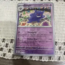 Gengar 151 Reverse Holo Rare Pokemon TCG 094/165 Scarlet & Violet Mint - Image 1