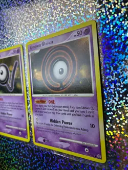 Pokemon TCG Regular: 66/123 Unown M; 69/132 Unown N; 70/132 Unown O - Image 3