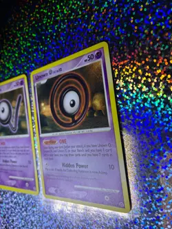 Pokemon TCG Regular: 66/123 Unown M; 69/132 Unown N; 70/132 Unown O - Image 4