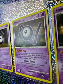 Pokemon TCG Regular: 66/123 Unown M; 69/132 Unown N; 70/132 Unown O - Image 5