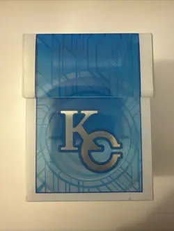 Yu-Gi-Oh! Kaiba Corporation Card Case Deck Box - Good Condition - Free Shipping! - Image 1