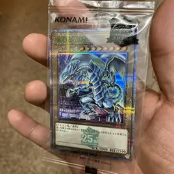 TOKYO DOME EXCLUSIVE QUARTER CENTURY RARE BLUE EYES WHITE DRAGON TDPP YU GI OH - Image 3