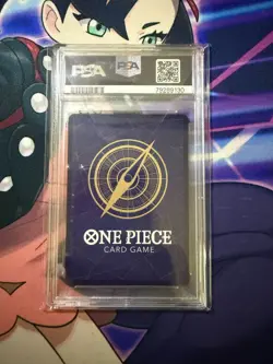 2023 One Piece Japanese Monkey D. Luffy OP03-012 Wanted Alt Art PSA 10 GEM MINT - Image 2