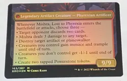 FOIL Phyrexian Dragon Engine 163/287 The Brothers' War MTG MAGIC NEW UNPLAYED - Image 2