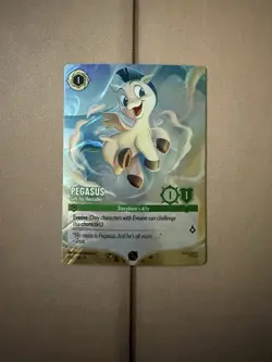 Pegasus - Gift For Hercules Foil Disney Lorcana Challenge DLC Promo 1/C2 NM - Image 1