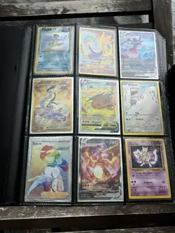 pokemon cards lot non finshed binder japanese, english cards - Image 2