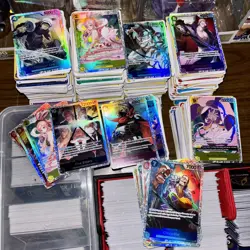 One Piece Card Game 100+ RED Cards Bulk Lot | SR & 10 RARES Included | RED 🔴 - Image 1
