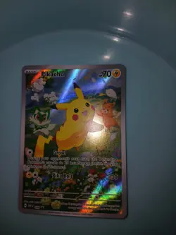 Pikachu SVP 088 Scarlet & Violet Promo Holo 70 HP Pika Bolt Pokemon Card - Image 1