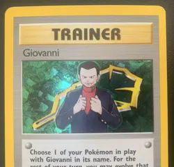 Pokemon Giovanni 18/132 Gym Challenge Trainer Holo Rare Unlimited Card LP - Image 3