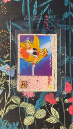 #111 Sailor Moon R Card 1990s Amada Naoko Takeuchi BANDAI Japan vintage -A2 - Image 5