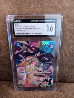 OKIKU CGC Gem Mint 10 - OP01-035 Rare SP Version One Piece Card Game TCG Alt Art - Image 5