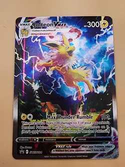 Jolteon VMAX SWSH184 SWSH: Sword & Shield Promo Cards Holo Near Mint (NM) - Image 2