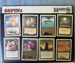 MTG Revised Complete Set No DualLands 28 Signed cards Rush Bonus 3 Artist Proofs - Image 5