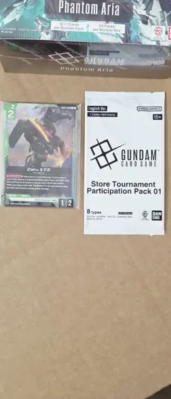 GUNDAM CARD GAME: Phantom Aria Booster Box GD04 English + 2 Promos - Image 2