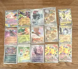 Pokemon TCG Holo & Foil Lot 15 Cards Mega Clefable EX, Zygarde EX, Regieleki - Image 1