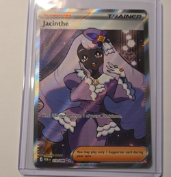 Pokemon Jacinthe Full Art Holo Trainer Supporter Card POR 110/088 Rare - Image 1
