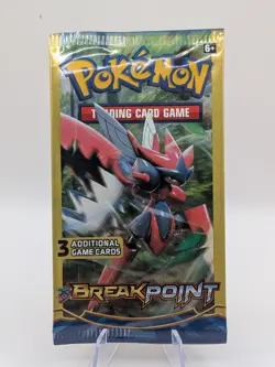 Pokemon TCG XY Breakpoint Mini Booster Pack (1 Pack-3 Cards) - Scizor Art - Image 1