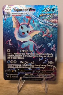 Vaporeon VMAX SWSH182 SWSH: Sword & Shield Promo Cards Holo NM - Image 1