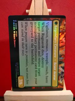 Fang, Fearless l'Cie FOIL - Final Fantasy - Uncommon - NM (see pics) MTG - Image 2