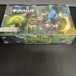 Secrets Of Strixhaven Play Booster Box New Sealed MTG In Hand - Image 1