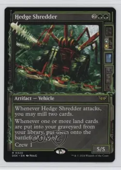 Showcase - Hedge Shredder Magic: Duskmourn: House of Horror DSK #0320 - Image 1