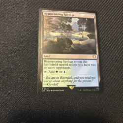 Rejuvenating Springs Commander: the Lord of the Rings: Tales of Middle-Earth... - Image 1