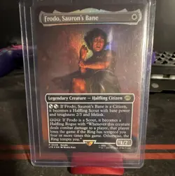 Wizards of the Coast Frodo, Sauron's Bane Borderless Foil Promos Rare 448 EN - Image 1