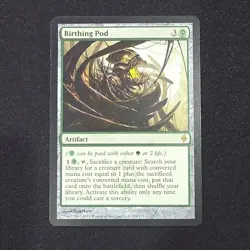 Wizards of the Coast Birthing Pod New Phyrexia Artifact Green Rare 104 - Image 1