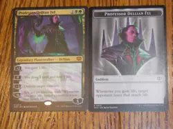 MTG Professor Dellian Fel & Emblem x1 Mythic SOS NM Low S &H - Image 1