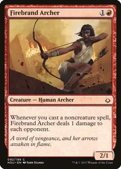 Firebrand Archer | #92 | HOU | MTG | Regular | MP - Image 1